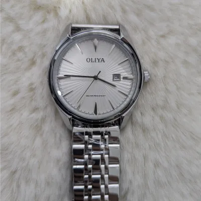  Oliya Classic White Dial Stainless Steel Watch